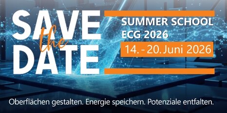 Bild mit Schriftzug: Summerschool mit Datum und Ort