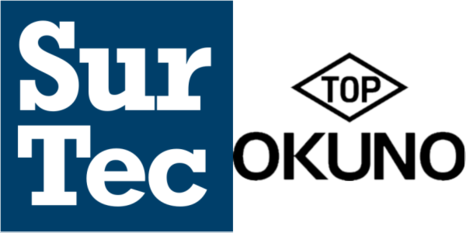 Logos von SurTec und Okuno