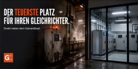 Galvanoclean informiert, wo moderne Gleichrichter hingehören.