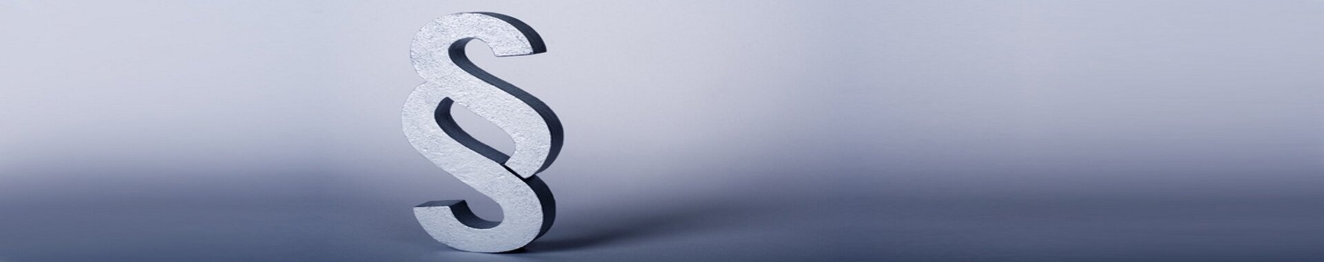 Headerbild mit Paragraphenzeichen